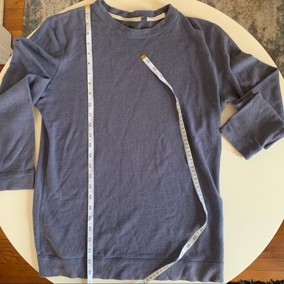 Naked & Famous Denim Crewneck Sweater Men’s Size Small - Picture 3 of 7